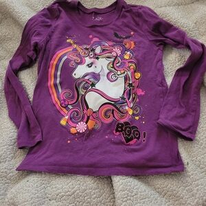 Purple Unicorn Kids Halloween Shirt